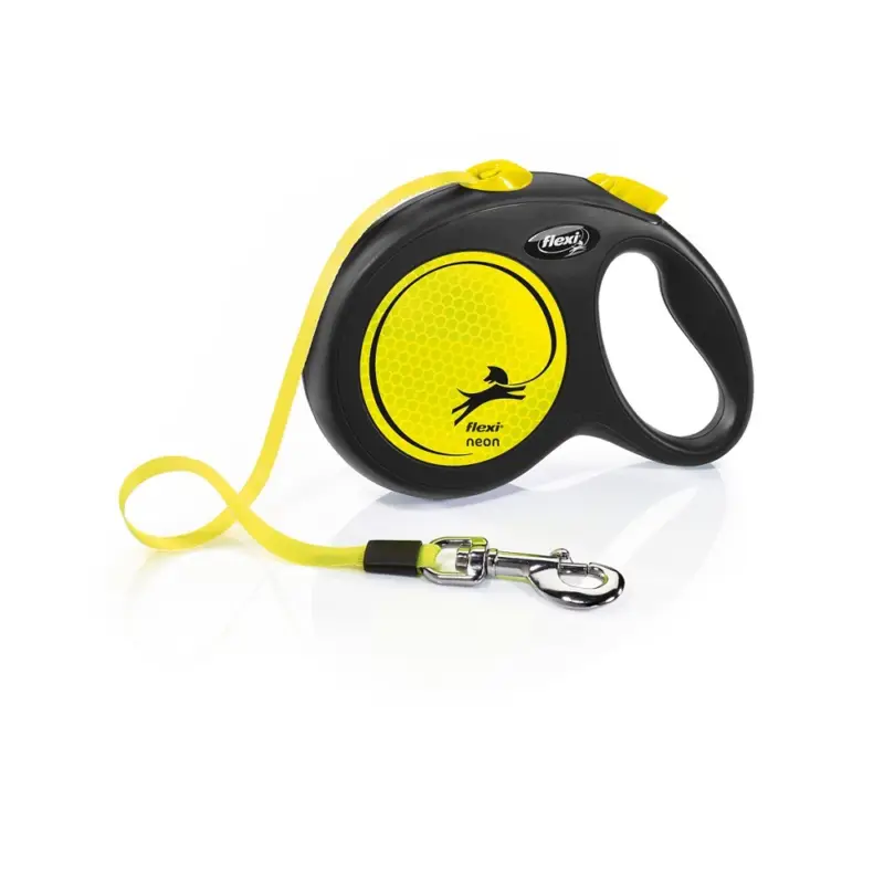 flexi Neon L pásek 5m/50kg žlutá Top Prodej