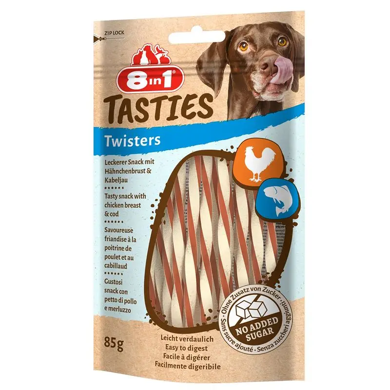8in1 Tasties Chicken Twisters Ověřený