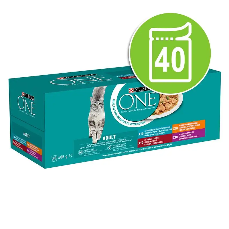 Purina ONE Adult kapsičky 40 x 85 g Rychlé Dodání
