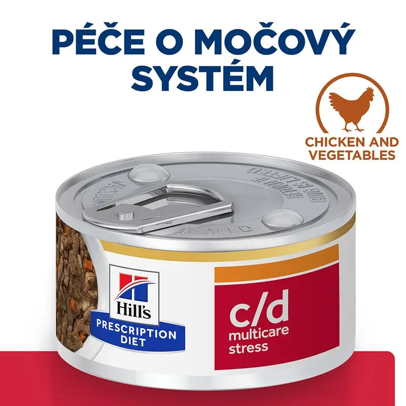 Hill's Prescription Diet c/d Multicare Stress Urinary Care Chicken Bezpečná Platba