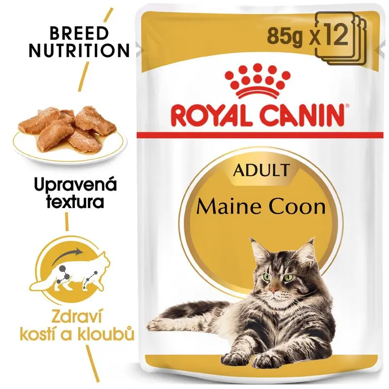 Royal Canin Maine Coon Adult v omáčce Časově Omezené