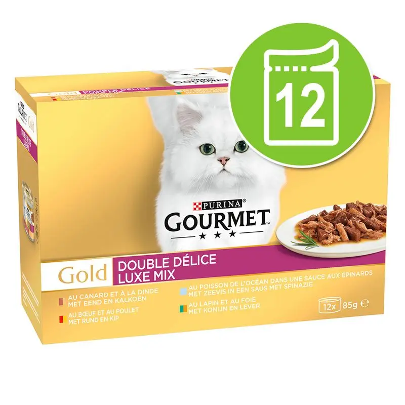 Gourmet Gold DUO Delice kapsičky 12 x 85 g Nakupujte Hned