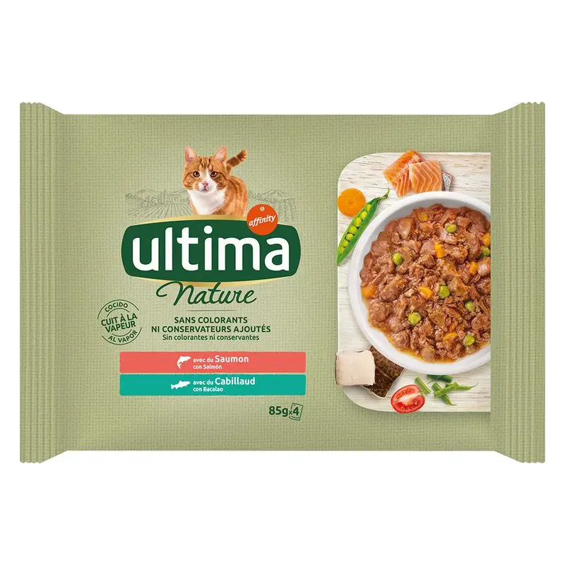 Nejprodávanější Ultima Cat Nature 4 x 85 g