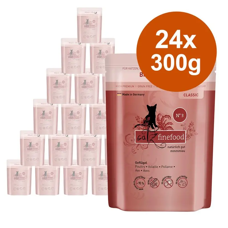 Odeslání Ihned catz finefood 24 × 300 g - výhodné balení
