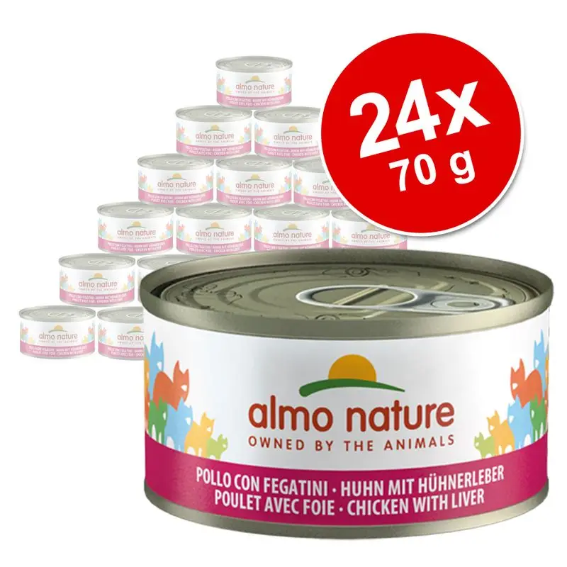 Originální Almo Nature konzervy 24 x 70 g