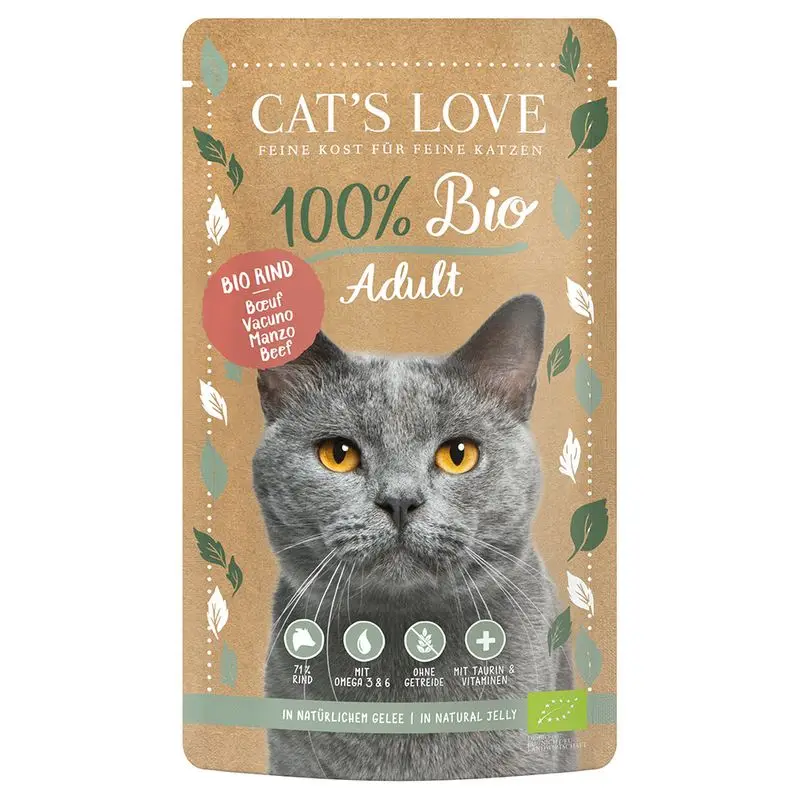 Super Cena Cat's Love Bio 6 x 100 g