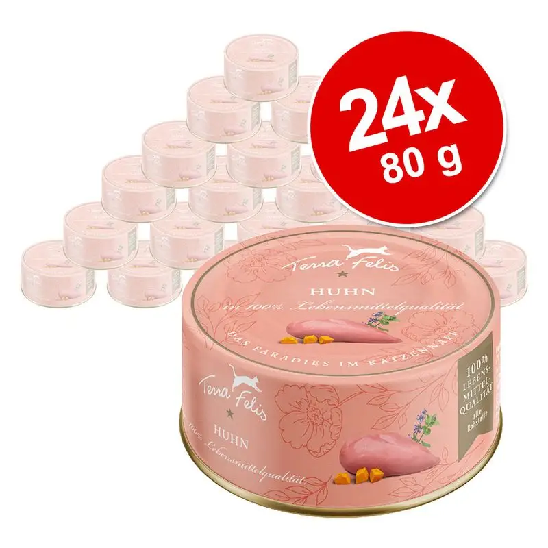 Terra Felis Complete 24 × 80 g - výhodné balení Super Cena