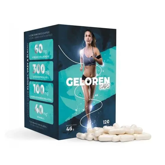 Super Cena GELOREN Caps - Kloubní doplněk stravy pro lidi