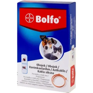 Omezená Nabídka Bolfo antiparazitní obojek pro psy a kočky 38 cm