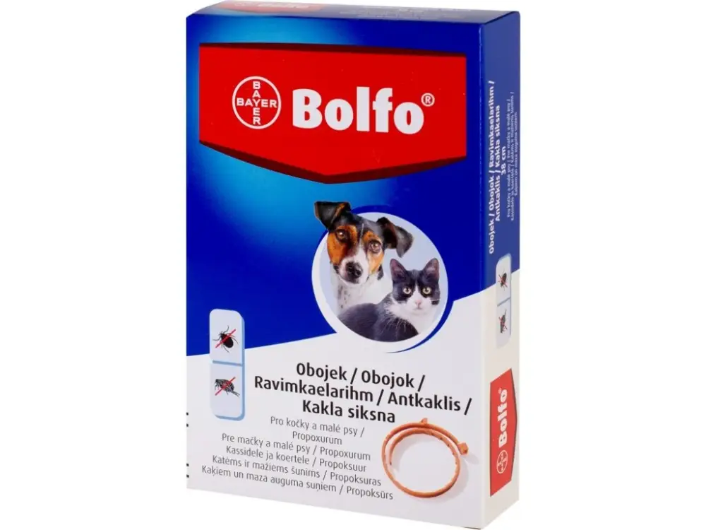 Omezená Nabídka Bolfo antiparazitní obojek pro psy a kočky 38 cm