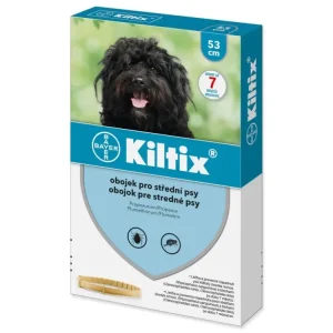 Cenově Výhodný Kiltix Antiparazitní obojek 53 cm (střední pes)