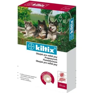 Zlevněný Kiltix Antiparazitní obojek 70 cm (velký pes)