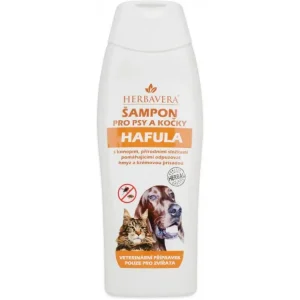 Šampon antiparazitní pro psy a kočky HAFULA 250 ml Levný