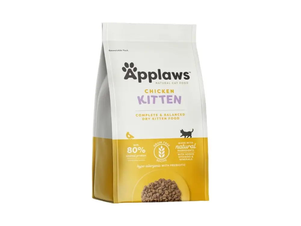 Sezónní Sleva Applaws granule Cat Kitten Kuře 7,5 kg