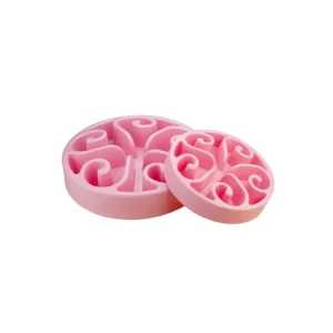 Finální Výprodej Zpomalovací miska Eat Slow Original růžová 30cm
