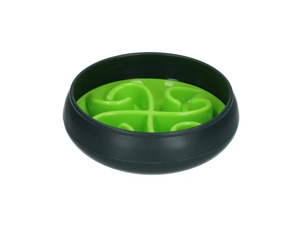 Zpomalovací miska Eat Slow Tumble zelená 20cm Finální Výprodej