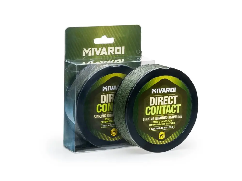 Poslední Šance DirectContact Sinking braid 0,18mm 1200m (25lb)