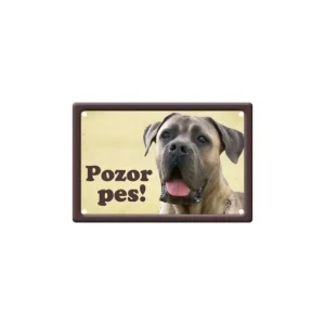Nejlepší Cena Výstražná cedule: Cane corso I