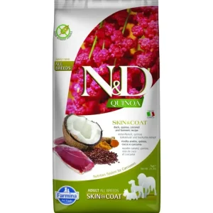 Hit Sezóny N&D Quinoa DOG Skin & Coat Duck & Coconut 7kg+ Dáreček k objednávce