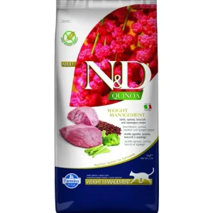 Bezpečná Platba N&D Quinoa CAT Weight Management Lamb & Broccoli 5kg
