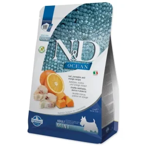 Krmivo N&D Dog Ocean Adult Mini Codfish, Pumpkin & Orange 2,5kg Rychlé Dodání