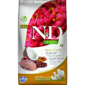 Horká Nabídka N&D Quinoa DOG Skin & Coat Quail & Coconut 2,5kg