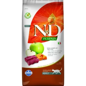 Omezená Nabídka N&D Pumpkin CAT Venison & Apple 5kg