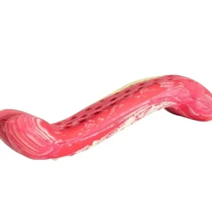 Antibakteriální dentální kost s vůní hovězího steaku HipHop přírodní guma 11 cm Vrácení Zdarma