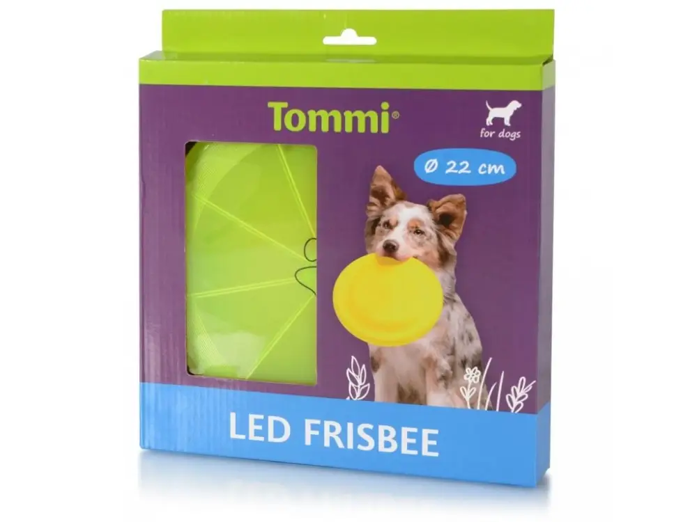 Značkový LED frisbee, 22cm