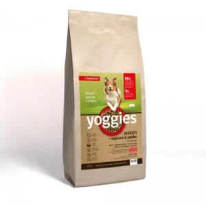 10kg Yoggies Ibérico vepřové maso s jablky lisované za studena s probiotiky+ Dáreček k objednávce Vrácení Zdarma