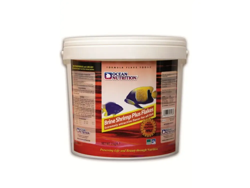 Brine Shrimp Plus Flakes 2 kg - krmivo pro mořské ryby Nízká Cena