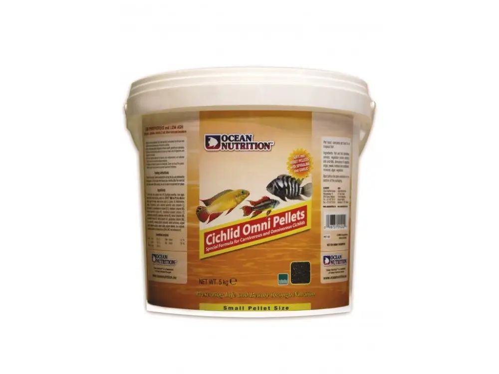 Ocean Nutrition Cichlid Omni Pellets Small 5kg Akční Nabídka