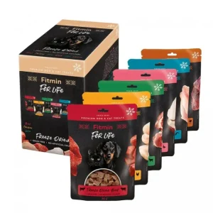 Fitmin For Life Mrazem sušené pochoutky Multipack 6 příchutí Sleva