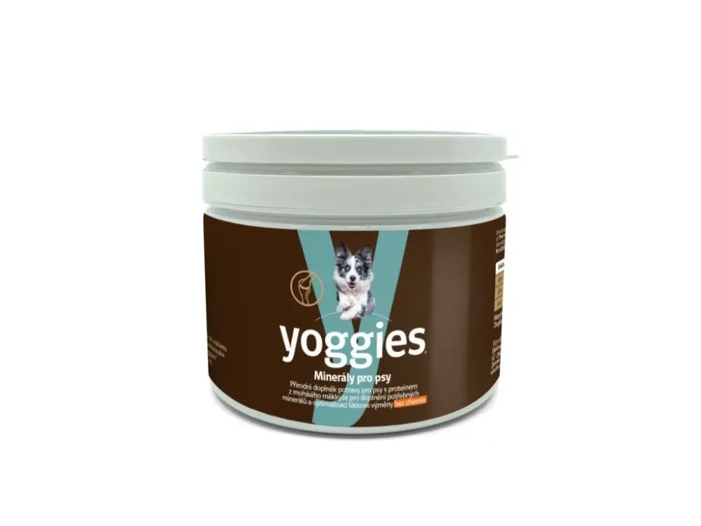 Yoggies Minerály pro psy (peletky) 400g Tovární Cena