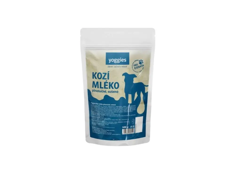 Ověřený Yoggies Kozí mléko sušené s probiotiky 500g