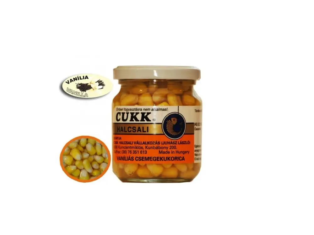 Autentický Kukuřice v nálevu CUKK vanilka