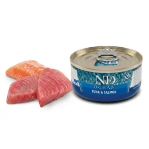 Horká Nabídka N&D CAT OCEAN Adult Tuna & Salmon 70g