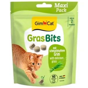 GimCat Gras Bits tablety s kočičí trávou 140g Vrácení Zdarma