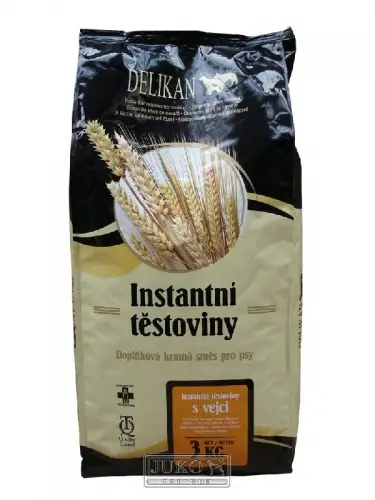 Tovární Cena Delikan instantní těstoviny pro psy s vejci 3kg