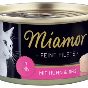 Miamor Cat Filet konzerva kuře+rýže 100g Objednat Nyní
