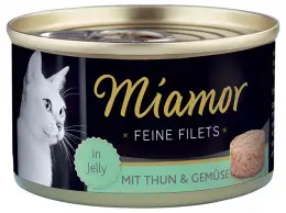 Rychlé Dodání Miamor Cat Filet konzerva tuňák+zelenina100g