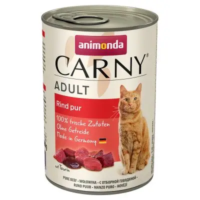 Konzerva pro kočky Animonda ADULT hovězí 400g Akční Nabídka