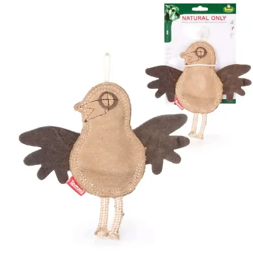 Kožená hračka pro psy Natur vrabec 22 cm Kup Teď