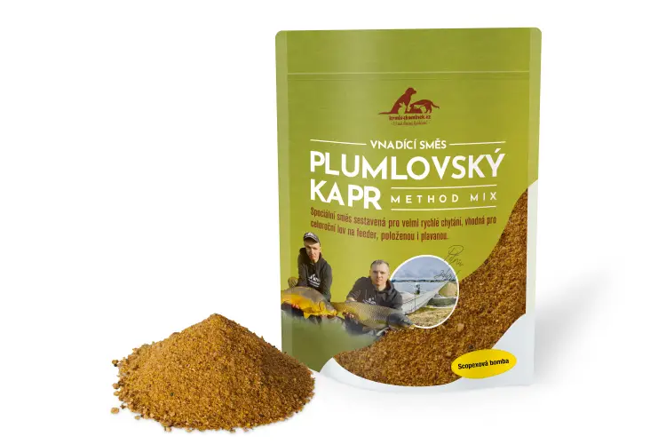 Plumlovský kapr SCOPEXOVÁ BOMBA 1,5kg Dokud Zásoby Vydrží