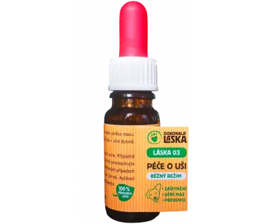 Autentický Dokonalá láska 03 - péče o uši v běžném režimu 30 ml