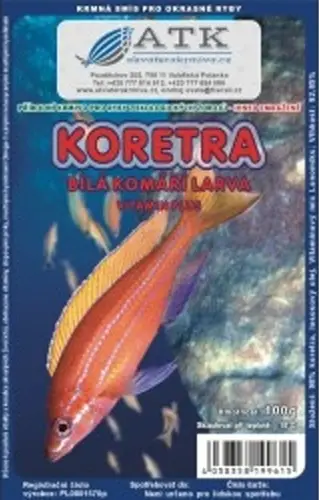 Vrácení Zdarma Koretra - komáří larvy bílé blistr 100g