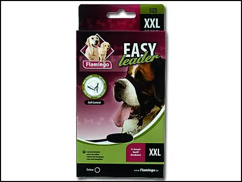 Jen Po Omezenou Doba Ohlávka FLAMINGO Easy leader černá XXL