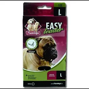 Ohlávka FLAMINGO Easy leader černá L Akční Nabídka