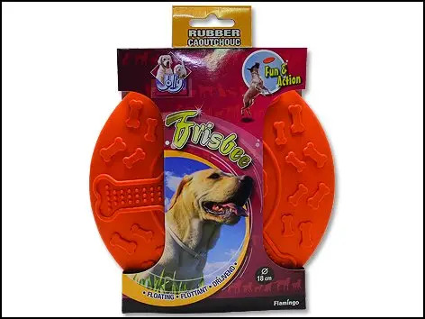 Flamingo Frisbee gumové průměr 18cm Autentický