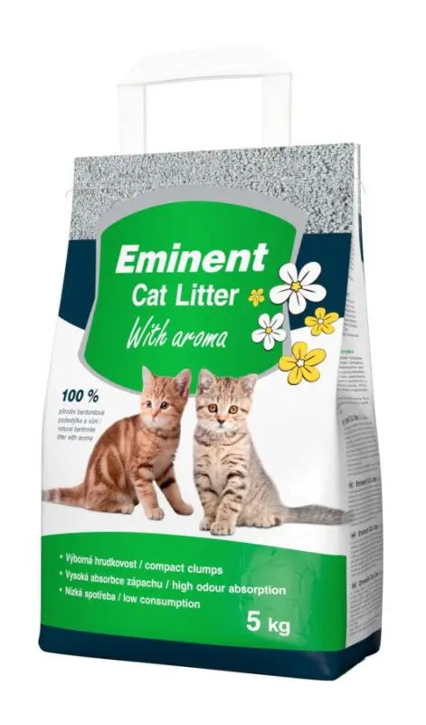 Kup Teď Podestýlka Eminent 5kg s vůní - pohlcovač pachů WC